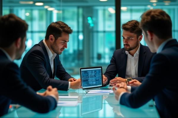 Tim Decoinsight Data na sastanku