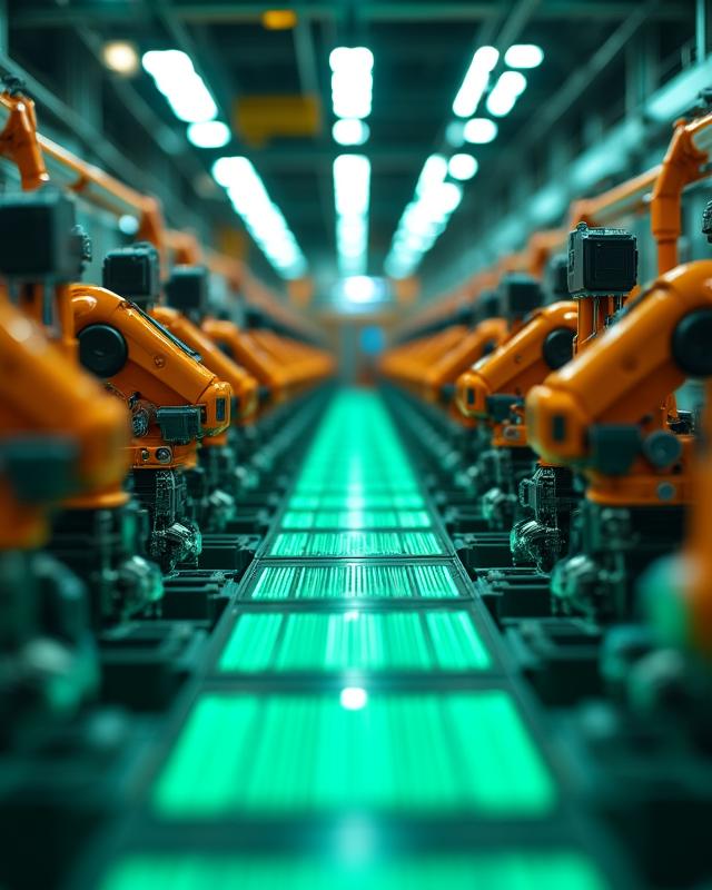 Moderna automatizirana tvornica